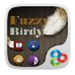 Logo of Fuzzy Birdy GOLauncher EX Theme android Application 